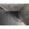 Mexen Lunar L viiekandiline parempoolne dušiuks 90 x 90 cm, läbipaistev, harjatud kuld - 831L-090P-090L-55-00-P