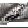 Mexen Lunar L Fünfeck-Duschkabine, schwenkbar, rechts 100 x 100 cm, transparent, Roségold - 831L-100P-100L-60-00-P