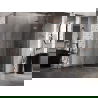 Mexen Lunar L fünfeckige rechte Duschkabine 80 x 80 cm, transparent, gebürstetes Kupfer - 831L-080P-080L-65-00-P