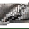 Mexen Lunar L Fünfeck-Duschkabine rechts öffnend 100 x 90 cm, transparent, gebürstetes Kupfer - 831L-100P-090L-65-00-P