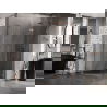 Mexen Lunar L Fünfeck-Duschkabine rechts öffnend 100 x 90 cm, transparent, gebürstetes Kupfer - 831L-100P-090L-65-00-P