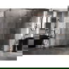 Mexen Lunar L Fünfeck-Duschkabine rechts öffnend 100 x 90 cm, transparent, gebürstetes Kupfer - 831L-100P-090L-65-00-P