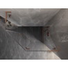 Mexen Lunar L petokutna tuš kabina s vratima na desnoj strani 100 x 90 cm, prozirna, brušena bakar - 831L-100P-090L-65-00-P