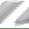 Mexen Lunar L Fünfeck-Duschkabine rechts öffnend 100 x 90 cm, transparent, gebürstetes Kupfer - 831L-100P-090L-65-00-P