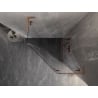 Mexen Lunar L cabine de douche pentagonale pivotante droite 100x100 cm, transparent, cuivre brossé - 831L-100P-100L-65-00-P