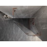 Mexen Lunar L vijfhoekige douchecabine met draaideur rechts 100x100 cm, transparant, geborsteld koper - 831L-100P-100L-65-00-P