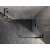 Mexen Lunar L petokutna preklopna desna tuš kabina 100 x 90 cm, prozirna, crna - 831L-100P-090L-70-00-P