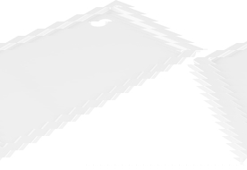 Mexen Flow base de duche quadrada slim 70 x 70 cm, branco brilhante - 46S107070