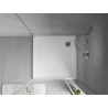 Mexen Flow ruutne dušinurk slim 70 x 70 cm, valge läige - 46S107070