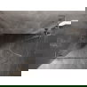 Mexen Lunar L halbkreisförmige Duschkabine, schwenkbar, links 80 x 70 cm, transparent, chrom - 833L-080L-070P-01-00