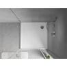 Mexen Flow kvadratni tuš kada slim 80 x 80 cm, bijeli sjaj - 46S108080