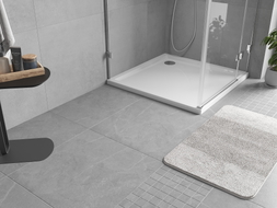 Mexen Flow ravna tuš kada kvadratna slim 95 x 95 cm, bijeli sjaj - 46S109595