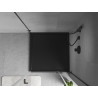 Mexen Flow brodzik kwadratowy slim 90 x 90 cm, czarny mat - 46S709090