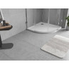 Mexen Flow poolkaar ümar slim dušialus 80 x 80 cm, valge läige - 46Q108080