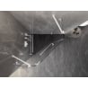 Mexen Lunar cabine de douche pentagonale battante gauche 90 x 90 cm, transparent, blanche - 831-090L-090P-20-00-L
