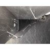 Mexen Lunar kabina prysznicowa pięciokątna uchylna lewa 90 x 90 cm, transparent, biała - 831-090L-090P-20-00-L