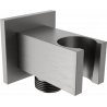 Mexen Cube angled connector, brushed gun gray - 79300-66