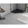 Receveur de douche pentagonal slim Mexen Flow 90 x 90 cm, noir mat - 46P709090
