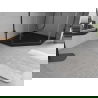 Mexen Flow Duschwanne fünfeckig Slim 100 x 100 cm, Schwarz Matt - 46P701010