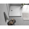 Mexen Flow ristkülikukujuline slim dušialus 80 x 75 cm, valge läige - 46R107580
