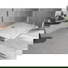 Mexen Flow rechthoekige slanke douchebak 90 x 85 cm, wit glanzend - 46R108590