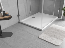 Mexen Flow pravokutna tuš kadica slim 90 x 85 cm, bijeli sjaj - 46R108590
