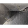 Mexen Lunar pentagonal shower cabin with left-hinged door 80 x 80 cm, transparent, brushed gold - 831-080L-080P-55-00-L
