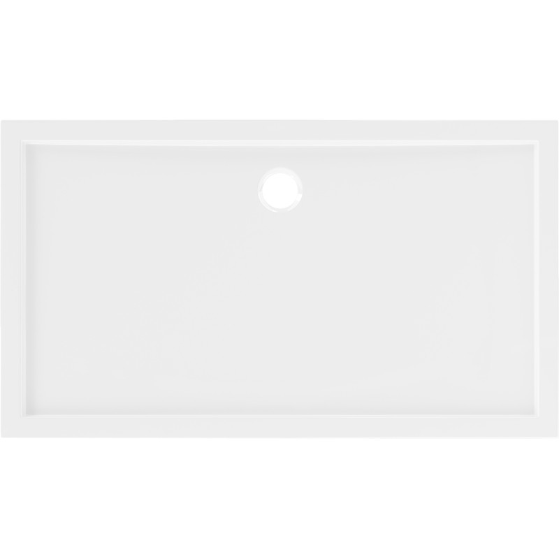 Mexen Flow pravokutna slim tuš kada 150 x 90 cm, bijeli sjaj - 46R109015