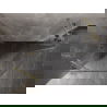 Mexen Lunar Fünfeck-Duschkabine Anschlag links 100 x 90 cm, transparent, gebürstetes Gold - 831-100L-090P-55-00-L