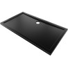 Mexen Flow brodzik prostokątny slim 150 x 80 cm, czarny mat - 46R708015