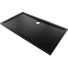 Receveur de douche rectangulaire mince Mexen Flow 160 x 85 cm, noir mat - 46R708516