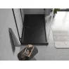 Mexen Flow rectangular slim shower tray 160 x 85 cm, black matte - 46R708516