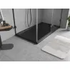 Mexen Flow rectangular slim shower tray 160 x 85 cm, black matte - 46R708516