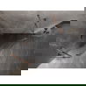 Mexen Lunar fünfeckige Duschkabine, links anschlagend, 100 x 100 cm, transparent, Roségold - 831-100L-100P-60-00-L