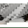 Mexen Roma Duschkabine schwenkbar 100 x 80 cm, transparent, schwarz + Dusche Flat, schwarz - 854-100-080-70-00-4070B