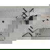 Mexen Roma Duschkabine schwenkbar 100 x 80 cm, transparent, schwarz + Dusche Flat, schwarz - 854-100-080-70-00-4070B