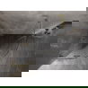 Mexen Lunar L halfronde draaide douchecabine 70 x 70 cm, transparant, geborsteld goud - 833L-070L-070P-55-00