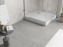 Mexen Flow+ kvadratna tuš kada 70 x 70 cm, bijeli sjaj - 46S107070H