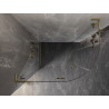 Mexen Lunar L polukružna tuš kabina s preklopnim vratima lijeva 100 x 90 cm, prozirna, zlatna - 833L-100L-090P-50-00