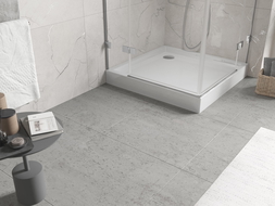 Mexen Flow+ brodzik kwadratowy 90 x 90 cm, biały połysk - 46S109090H