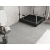Mexen Flow+ brodzik kwadratowy 70 x 70 cm, czarny mat - 46S707070H