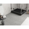 Mexen Flow+ brodzik kwadratowy 90 x 90 cm, czarny mat - 46S709090H