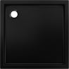 Mexen Flow+ quadratische Duschwanne 90 x 90 cm, schwarzmatt - 46S709090H