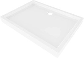 Mexen Flow+ rectangular shower tray 90 x 80 cm, white gloss - 46R108090H