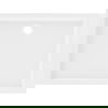 Mexen Flow+ receveur rectangulaire 110 x 80 cm, blanc brillant - 46R108011H