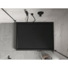 Mexen Flow+ ristkülikukujuline dušialus 90 x 70 cm, must matt - 46R707090H