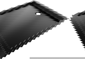 Mexen Flow+ receveur de douche rectangulaire 90 x 80 cm, noir mat - 46R708090H