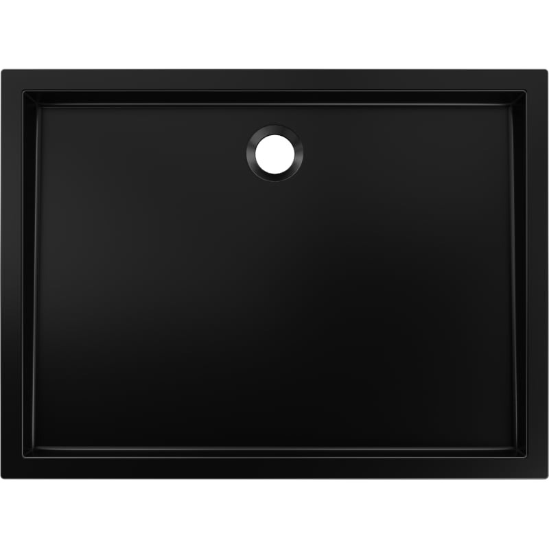 Mexen Flow+ plato de ducha rectangular 100 x 80 cm, negro mate - 46R708010H