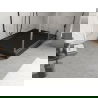 Mexen Flow+ brodzik prostokątny 110 x 80 cm, czarny mat - 46R708011H