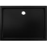 Mexen Flow+ brodzik prostokątny 100 x 90 cm, czarny mat - 46R709010H